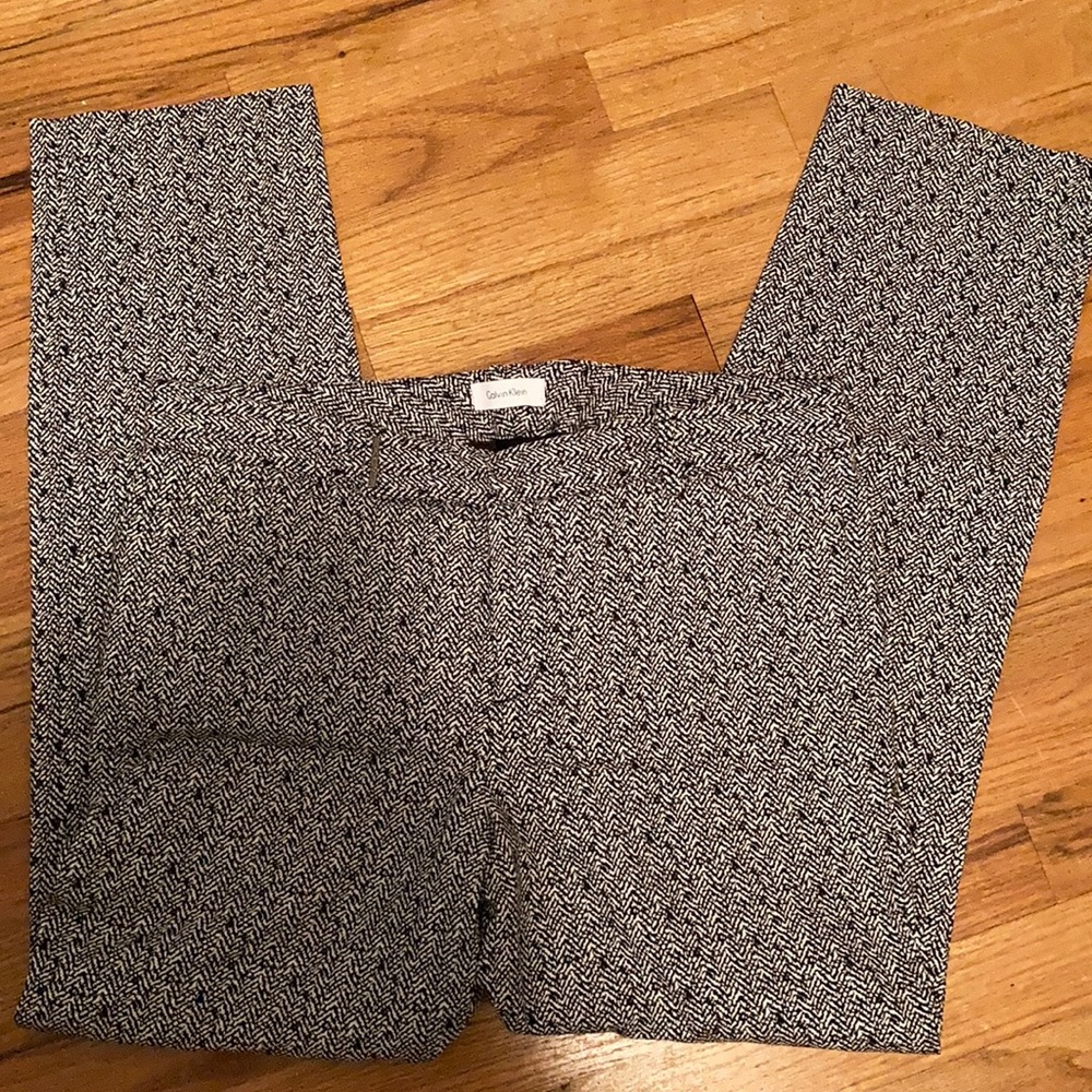 Patterned dress pants